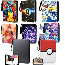 For Pokemon Trading Cards Album Folder 400/900 Pockets Card Binder Holder Gift