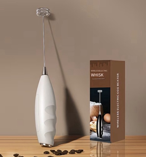 Electric milk frother handheld - milk,