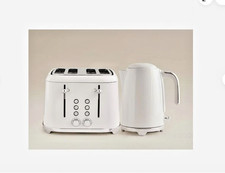 Cream Retro 4 Slice Toaster