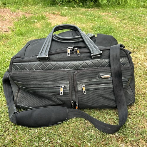 Samsonite black label luggage - black,
