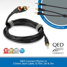 QED Connect 3.5mm Jack to RCA