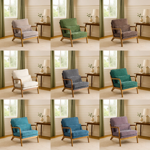 Armchair comfy reading accent - comfy,