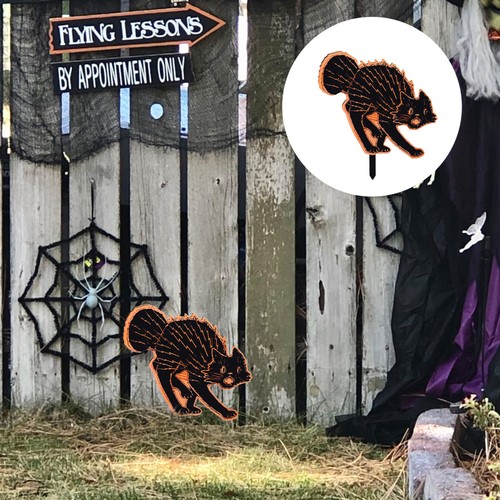 Reusable halloween yard stake - yard,