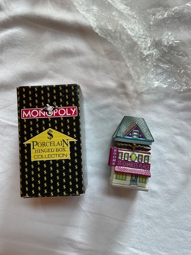 Monopoly porcelain trinket box - monopoly,