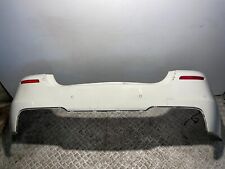 2014 BMW 5 SERIES F10 REAR BUMPER WITH PARKING SENSORS GENUINE WHITE