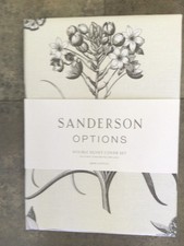 Sanderson Etchings & Roses SUPER KING size Duvet Cover Set
