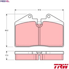 BRAKE PAD SET DISC BRAKE