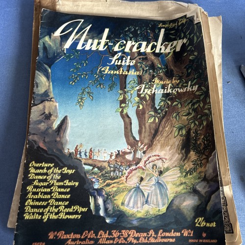 Bundle antique music score - bundle,