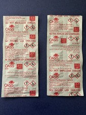 20 Purification Tablets - Waterower - Rowing Machines -Water Rower - Oasis