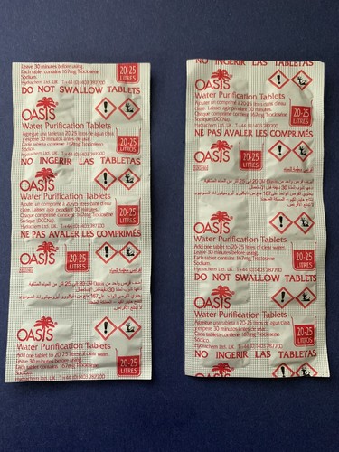 Purification tablets - purification,