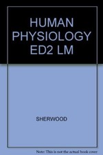 Human Physiology Learn Resrc Man, Sherwood, Good Condition, ISBN 0314017704