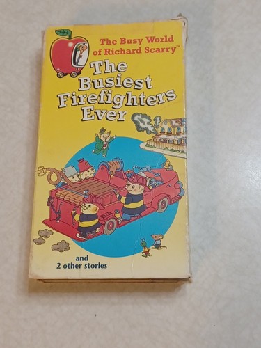 Richard scarry vhs tape - richard, the