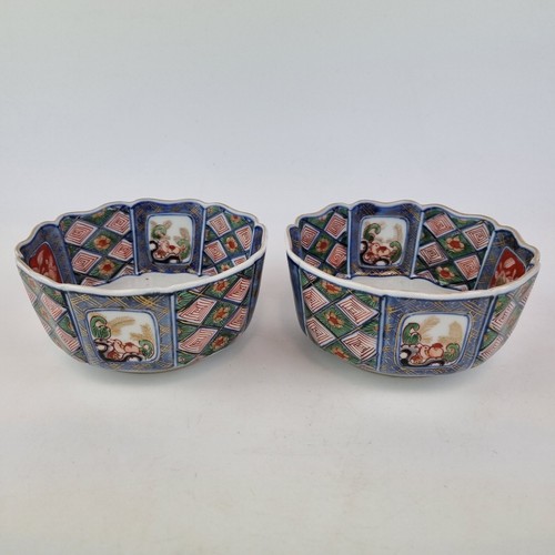Vintage pair japanese imari - pair,