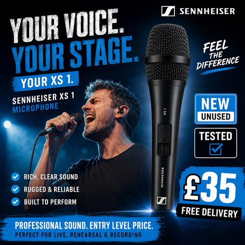 Sennheiser dynamic - xs, 1