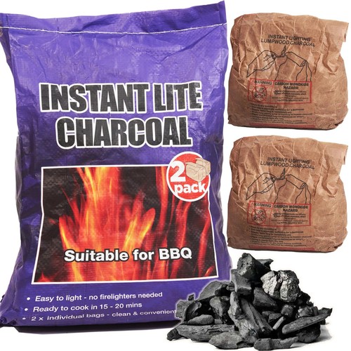 Instant light bbq - charcoal, –