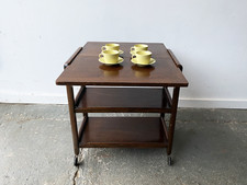 Vintage 1930’s Art Deco extending drinks / tea trolley or side table