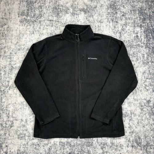 Columbia black full - full, fleece