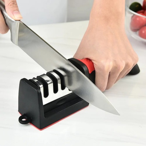 Stages knife sharpening - knife,