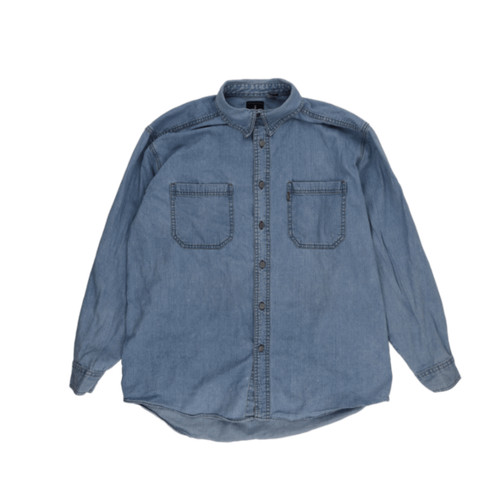 Levi men blue mid length - men's, mid-length