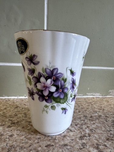 Vintage wild violets vase - wild,