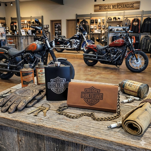 Ride live leather trifold - to,