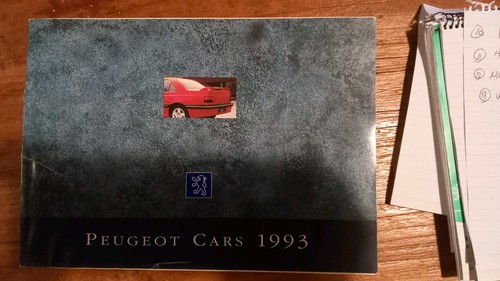 1993 peugeot cars sales - peugeot,