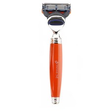 JAG Fusion Compatible Shaving Razor - Orange Handle