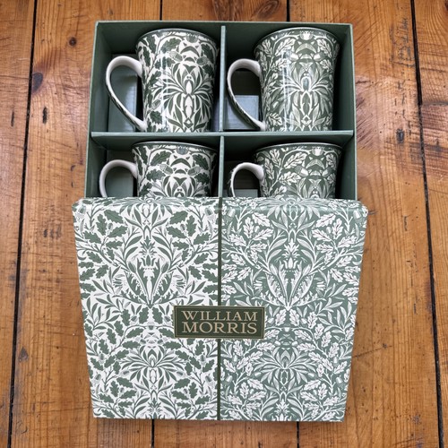 William morris acorn mugs - mugs, set