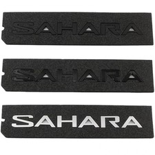 3D ABS Car Sticker Letters Words Decals For Jeep Wrangler Sahara JK JL Badge 