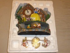 BRADFORD EXCHANGE SNOW WHITE HIDDEN TREASURE CUCKOO CLOCK LIMITED 5278 DISNEY LE