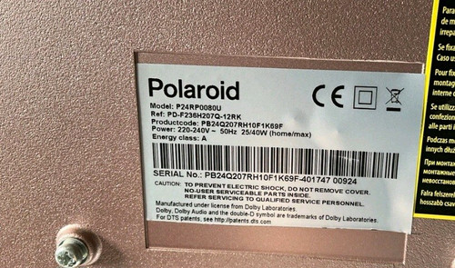 Polaroid p24r3000b 24in - p24r3000b, led