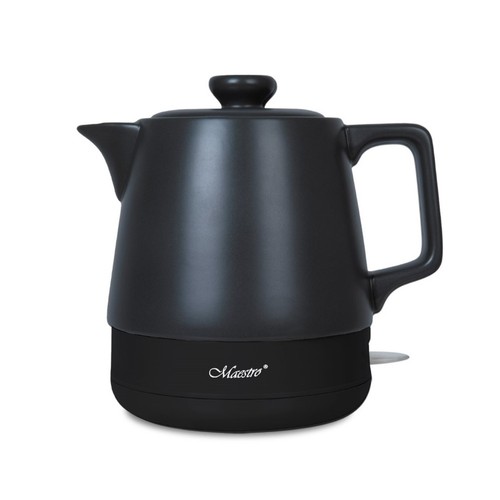 Ceramic kettle 1200w black - 1l,
