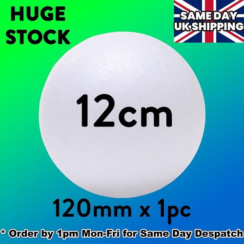 Solid polystyrene balls 1pc - 1pc, x