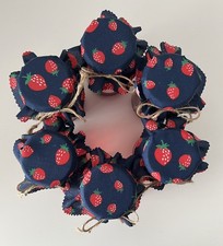 6 Handmade blue strawberry jam