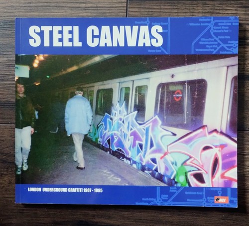 Steel canvas book - canvas, london