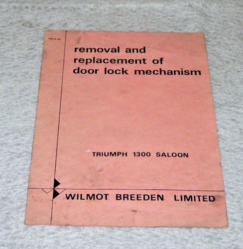 Wilmot breeden triiumph 1300 - wilmot,