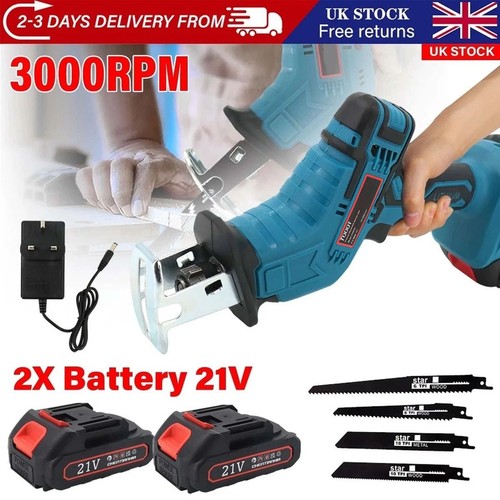 21v cordless reciprocating saw - 21v,
