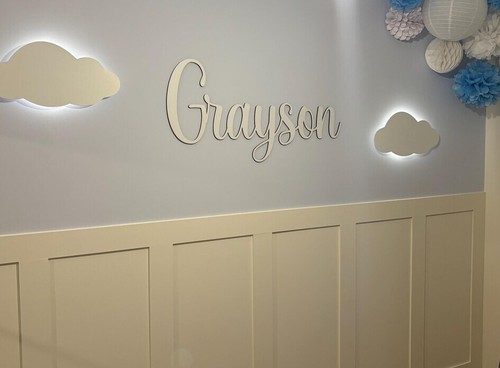 Personalised wooden name large - name,