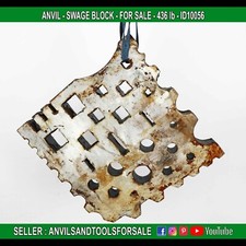 ANVIL - SWAGE BLOCK - 436 lb - ID10056
