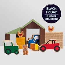 Tractor Ted Wooden Farm Play Blocks