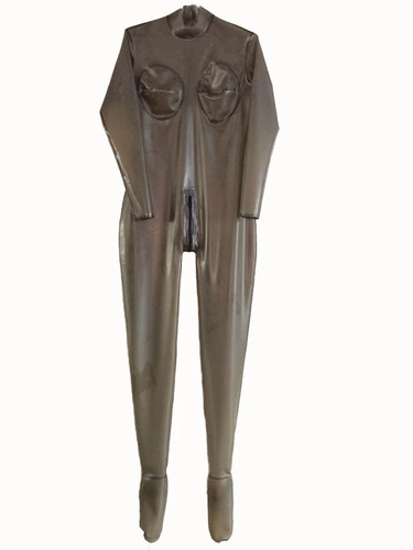 Latex rubber gummi catsuit - rubber,