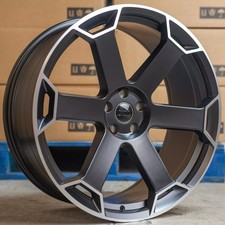 x4 20" RS6 GT Style Alloy Wheels 9J Et35 Audi A4 A5 A6 A7 A8 Matt Black MF
