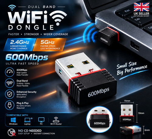 Dual band wifi dongle 4ghz - dual,