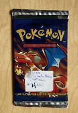 Pokémon 1st Edition Base Set Spanish Factory Sealed Booster Pack Charizard