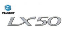 656221 "LX50" Site Sticker-Vespa LX 50 2T/4T ZAPC3810 ZAPC3830 ZAPC3840 ZAPC3870