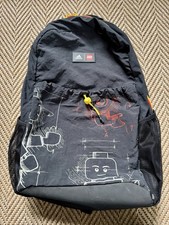 LEGO and Adidas Backpack Rucksack Bag Adult Kids Boys Girls Used VGC Rare Black