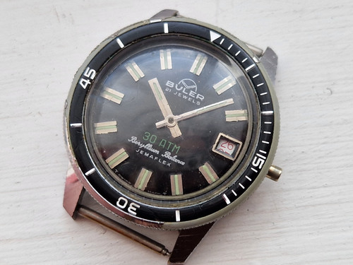 Vintage divers buler watch - vintage,