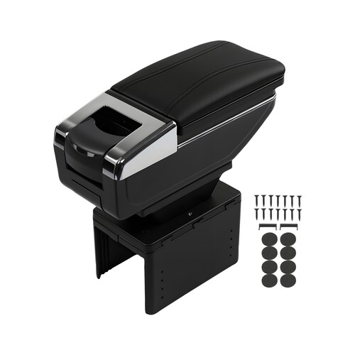 Armrest storage box leather - armrest,