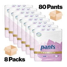 80 x Incontinence Pants -