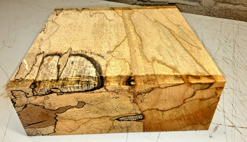 230x230x80mm lot 719a - 719a, spalted